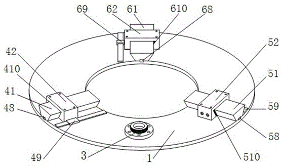 Three-degree-of-freedom parallel mechanism with adjustable working space and its adjustment method