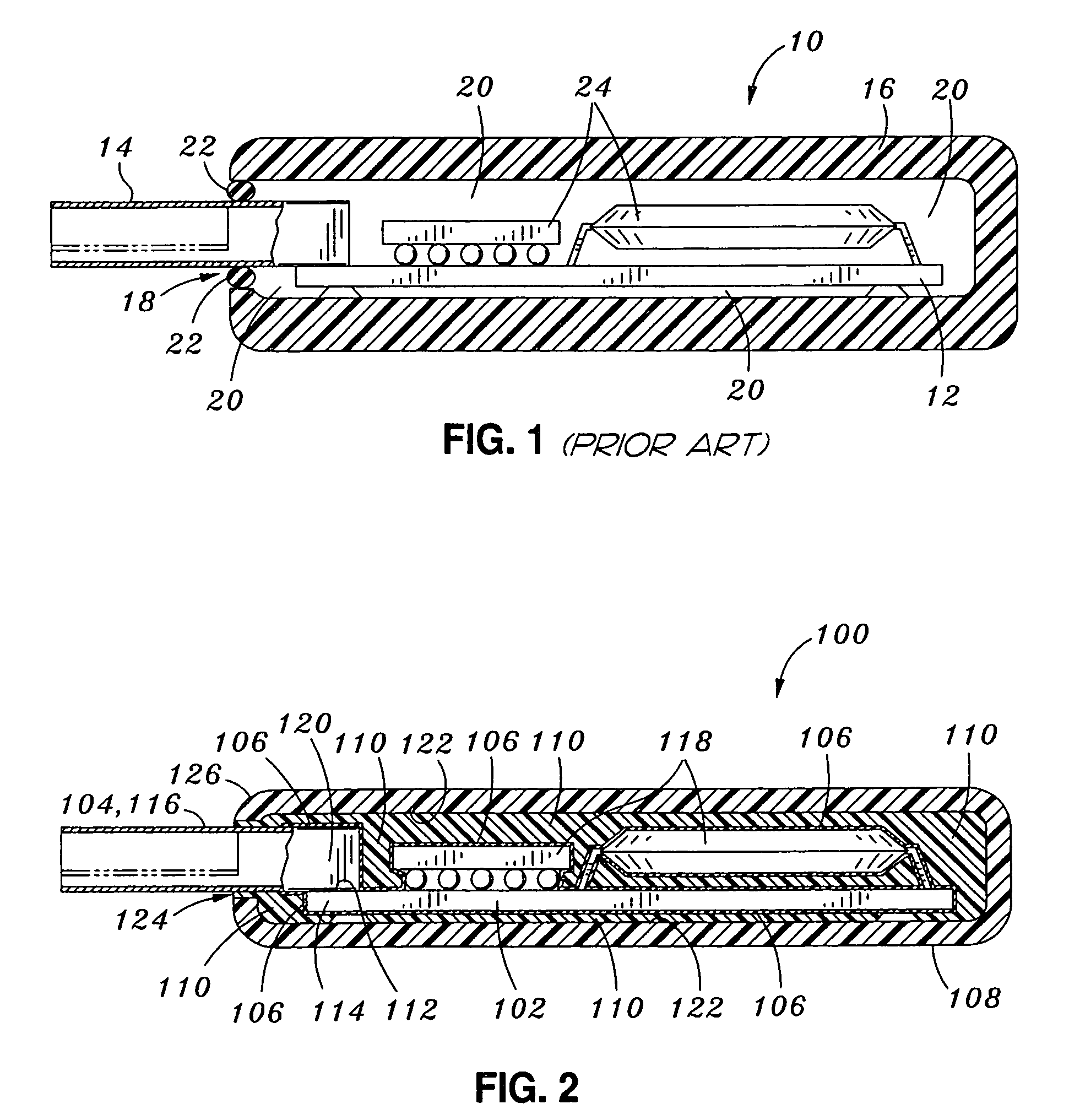 Waterproof USB drives and method of making