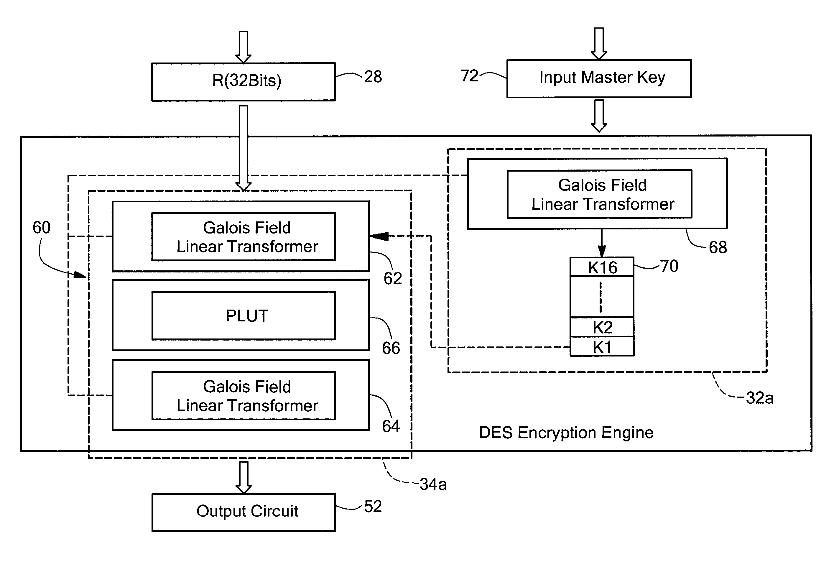 Programmable data encryption engine