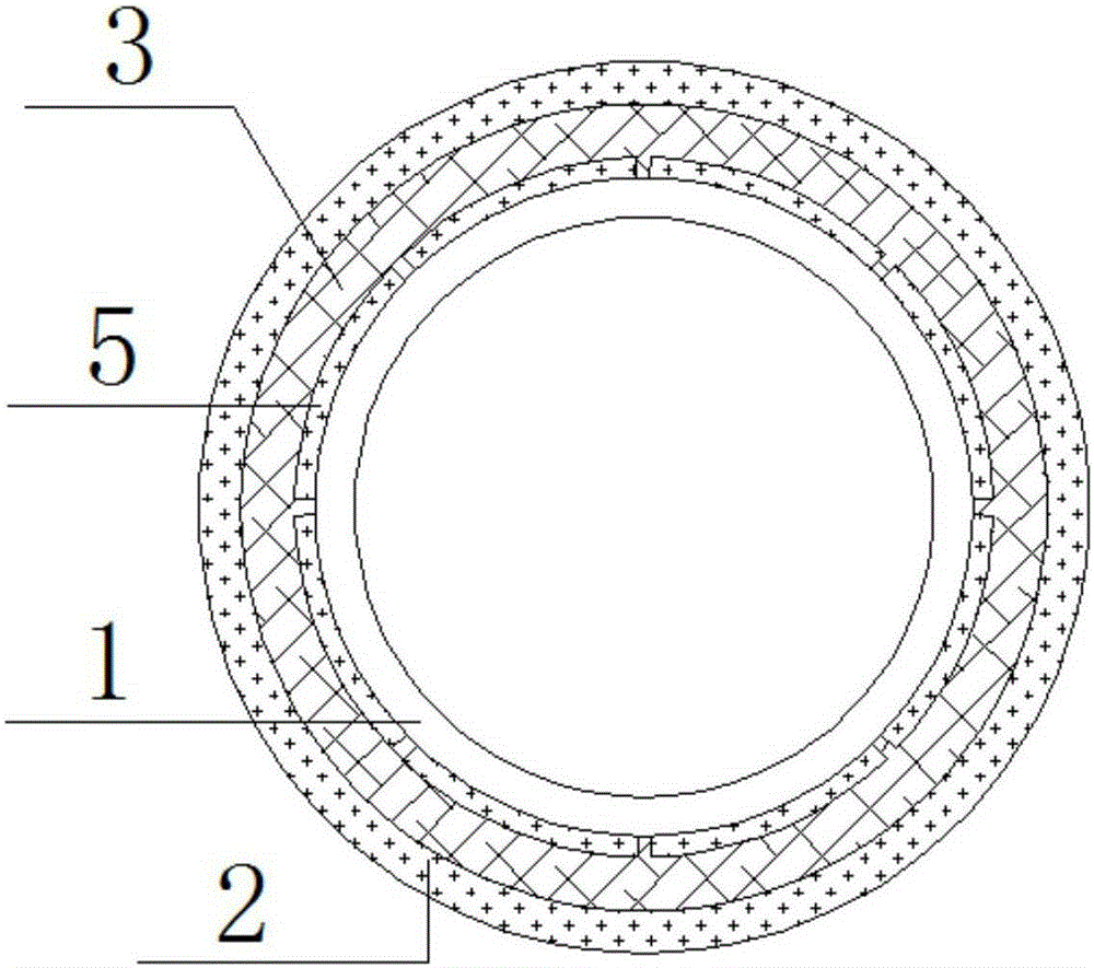 High temperature electrical capacitance tomography sensor and production method thereof