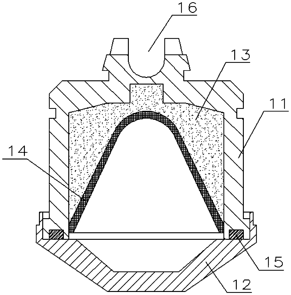 Chain-type body-free perforator