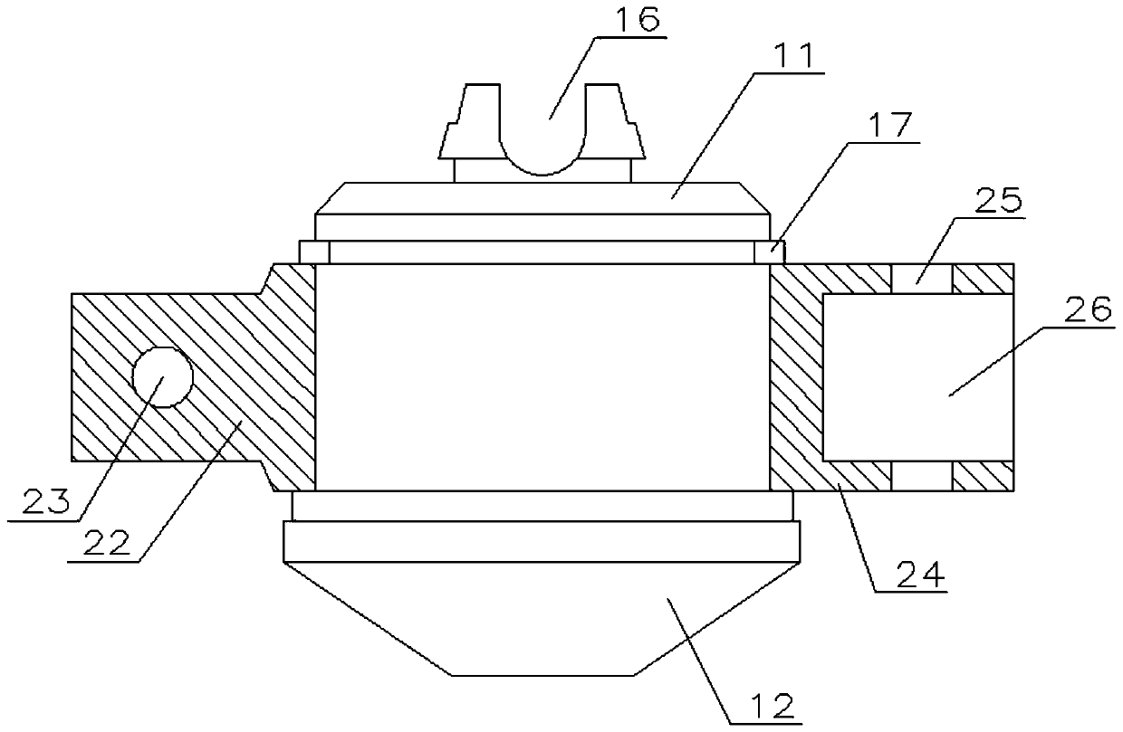 Chain-type body-free perforator