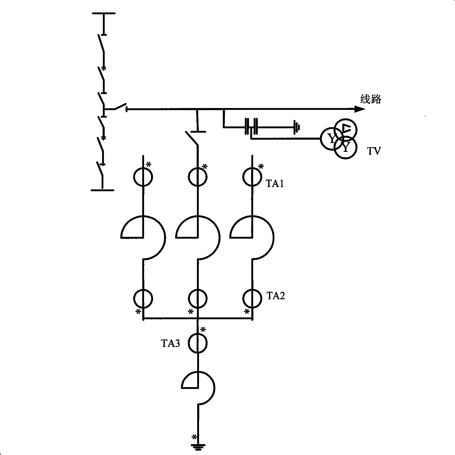 Interturn starting method of shunt reactor