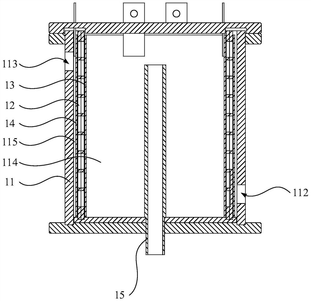 Electrolytic bath, device and method for preparing EOW without metal ions