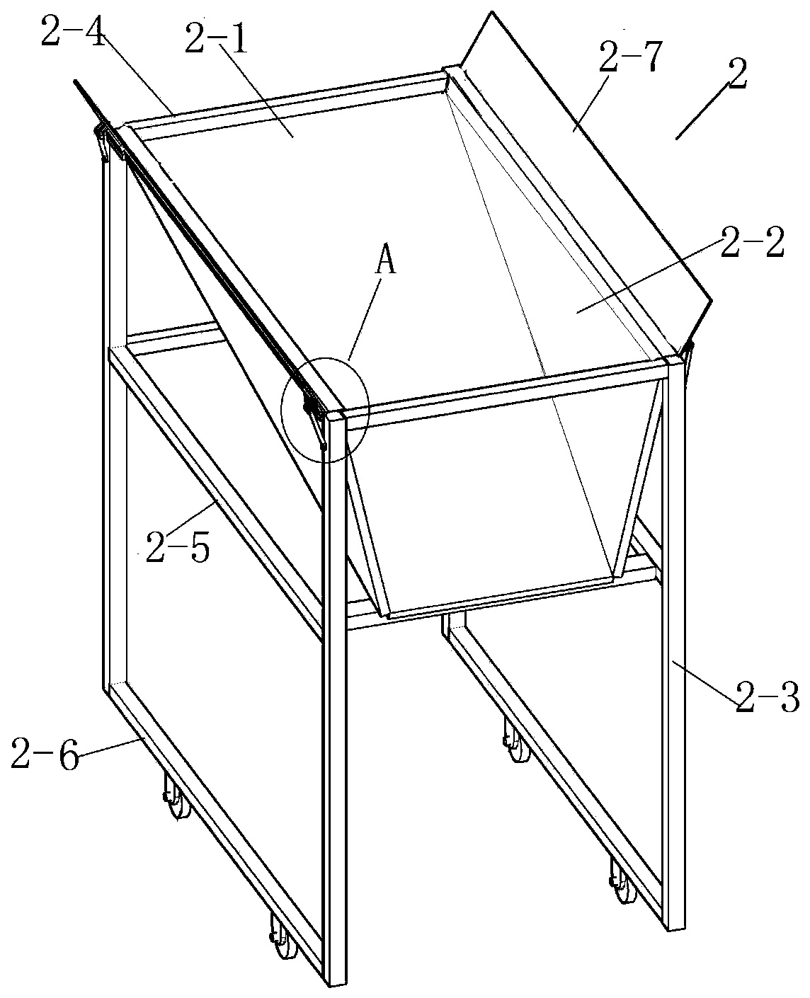 Safe and efficient duck catching method in duck shed