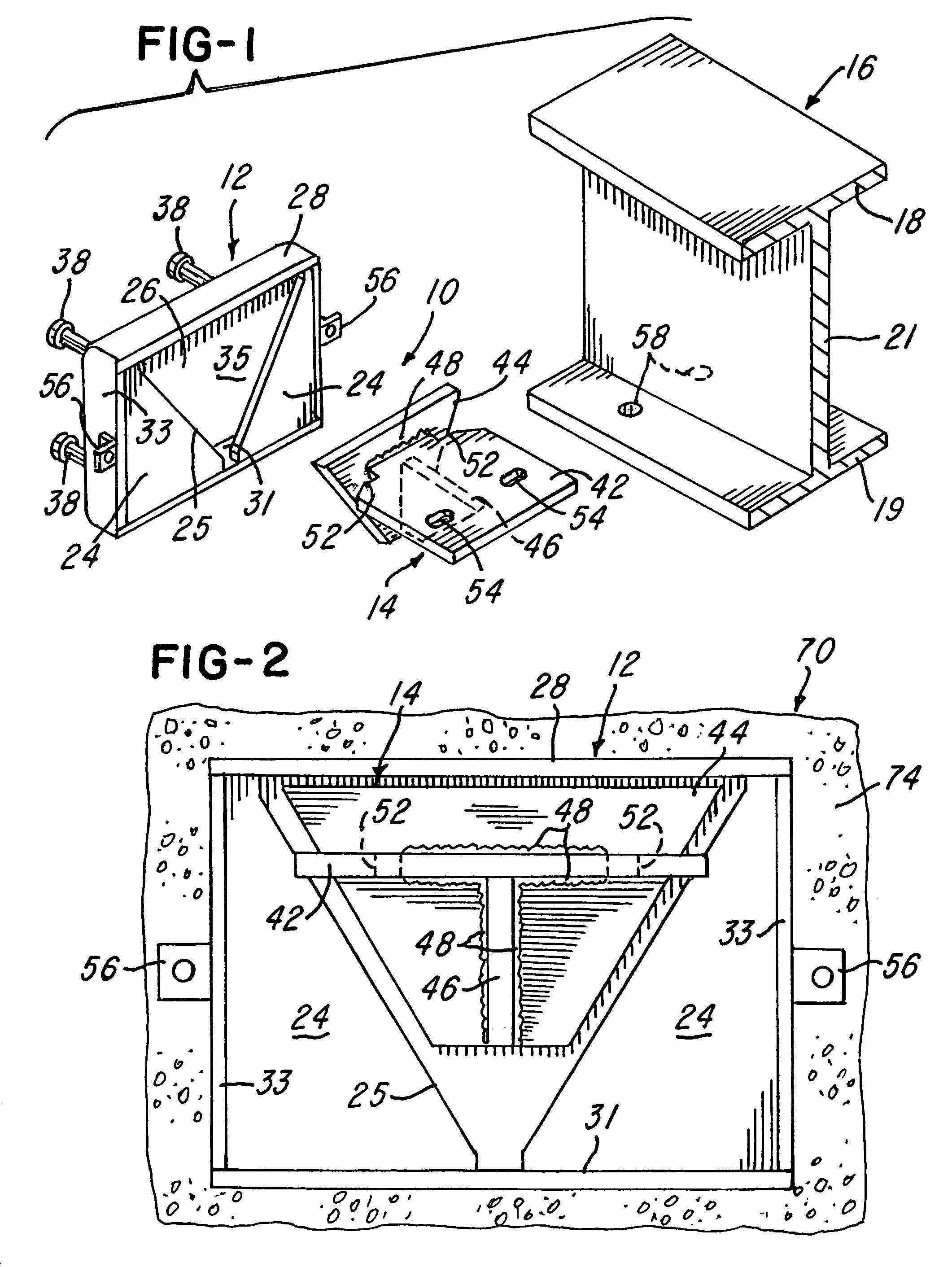 Connector system for securing an end portion of a steel structural member to a vertical cast concrete member