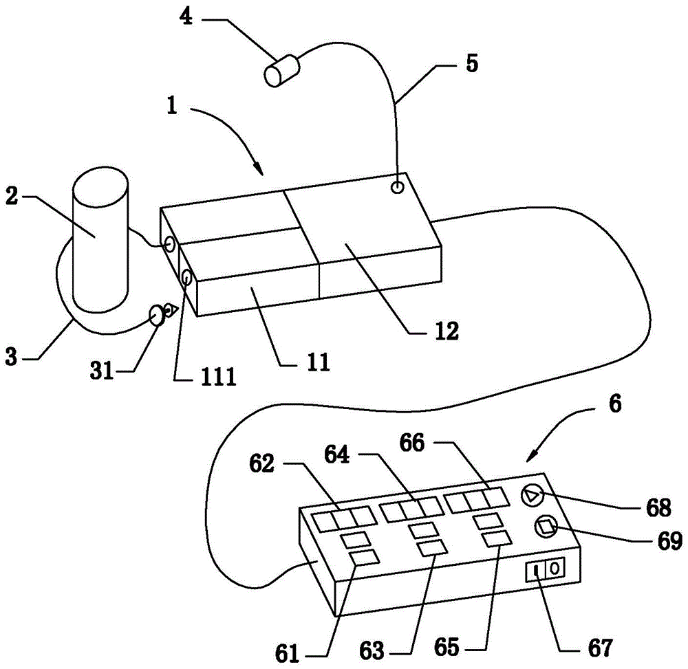 A pedicled flap blood flow blocking trainer