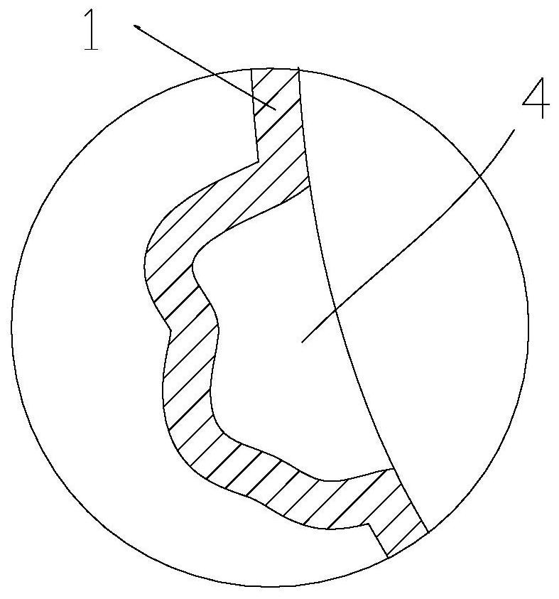 3D printing burn pressure mask based on silicone coating and manufacturing method thereof