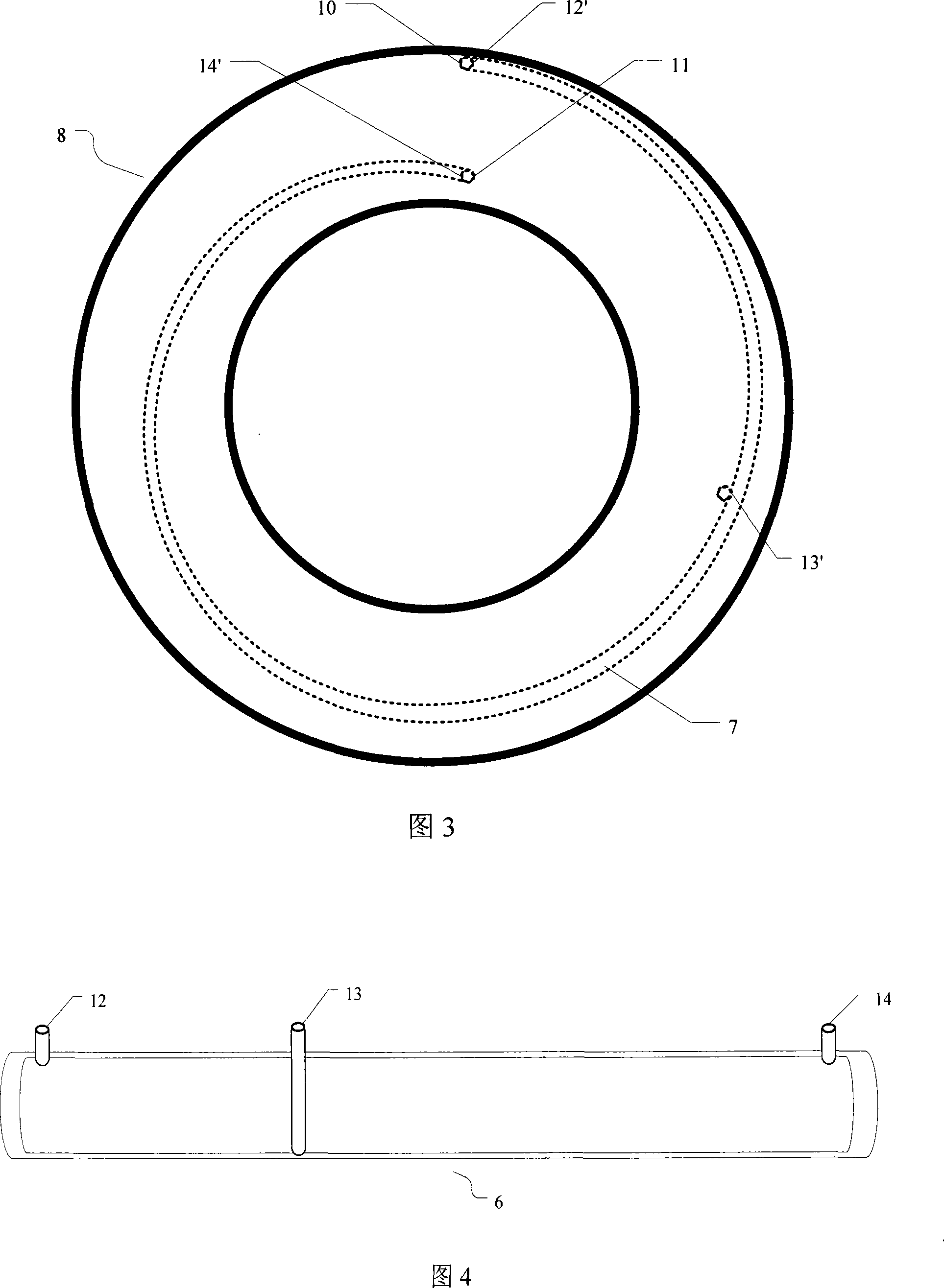 Separator disk on multi-cell component mix liquid separating system and application method of the same