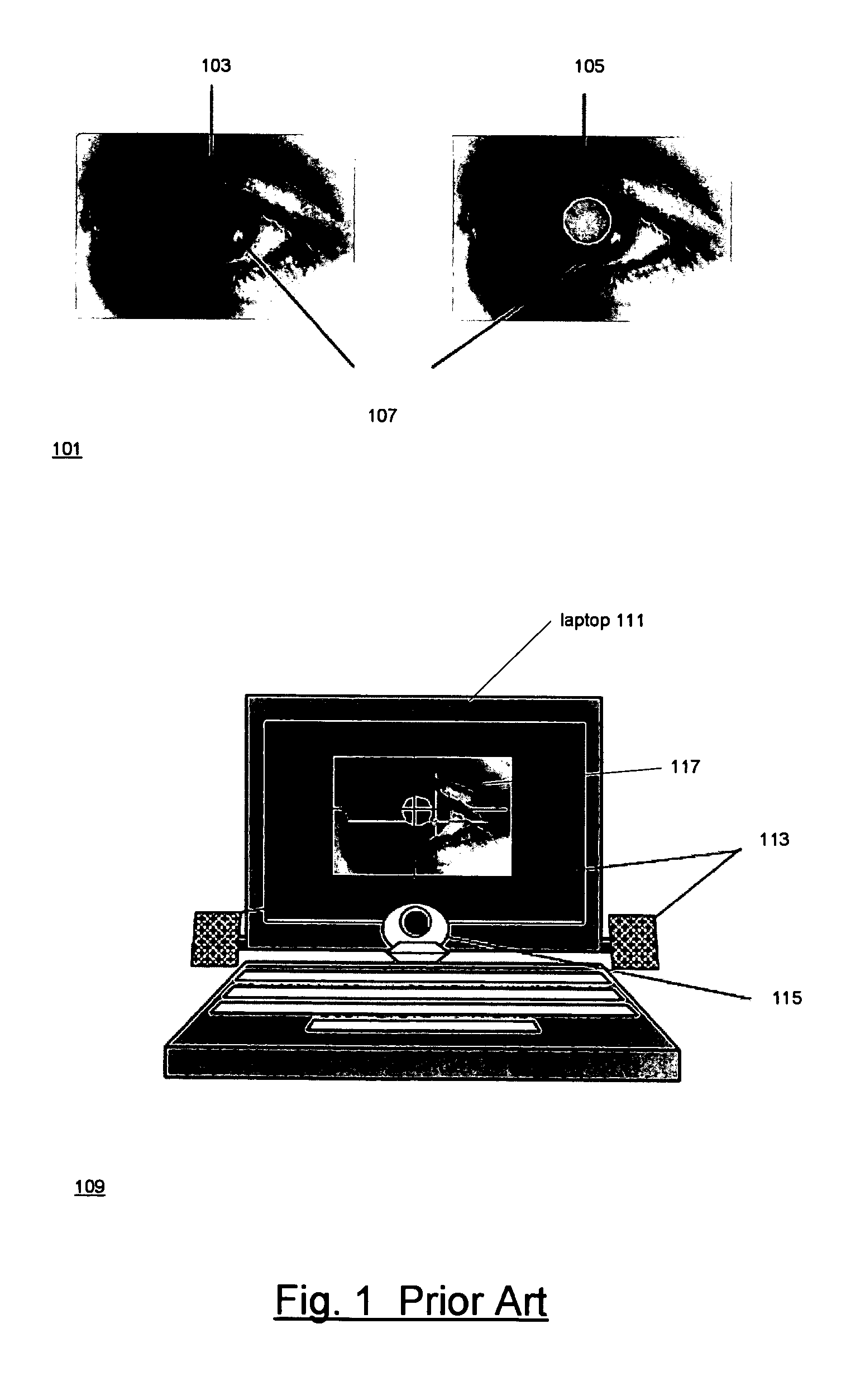 Using gaze actions to interact with a display