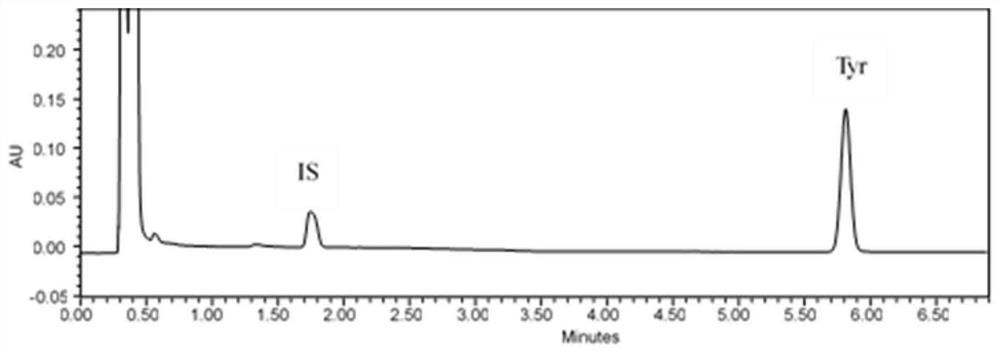 A kind of detection method of tyramine content in fermented meat products