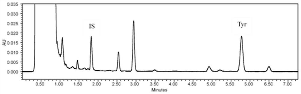 A kind of detection method of tyramine content in fermented meat products