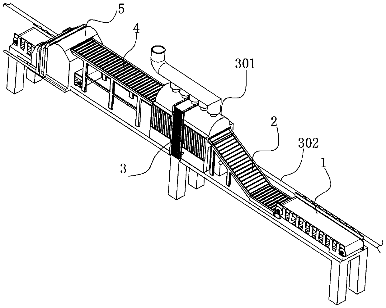 A kind of citrus automatic peeling machine