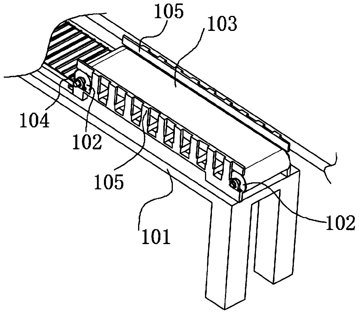 A kind of citrus automatic peeling machine