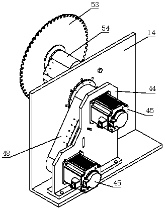 High-speed reciprocating transverse cutting saw