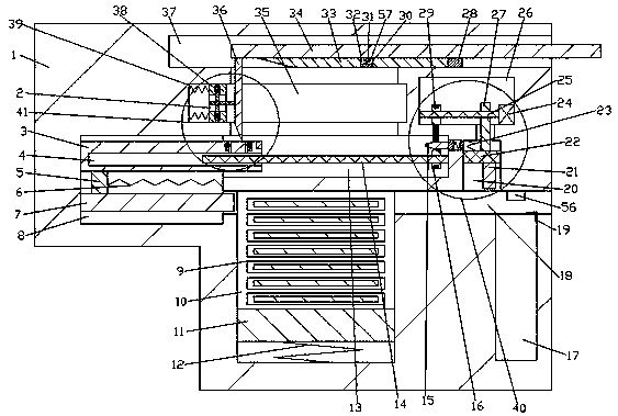 Disposable mask taking device