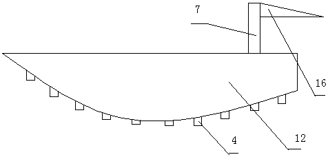 Anti-knocking-down and anti-side-turning bumper boat