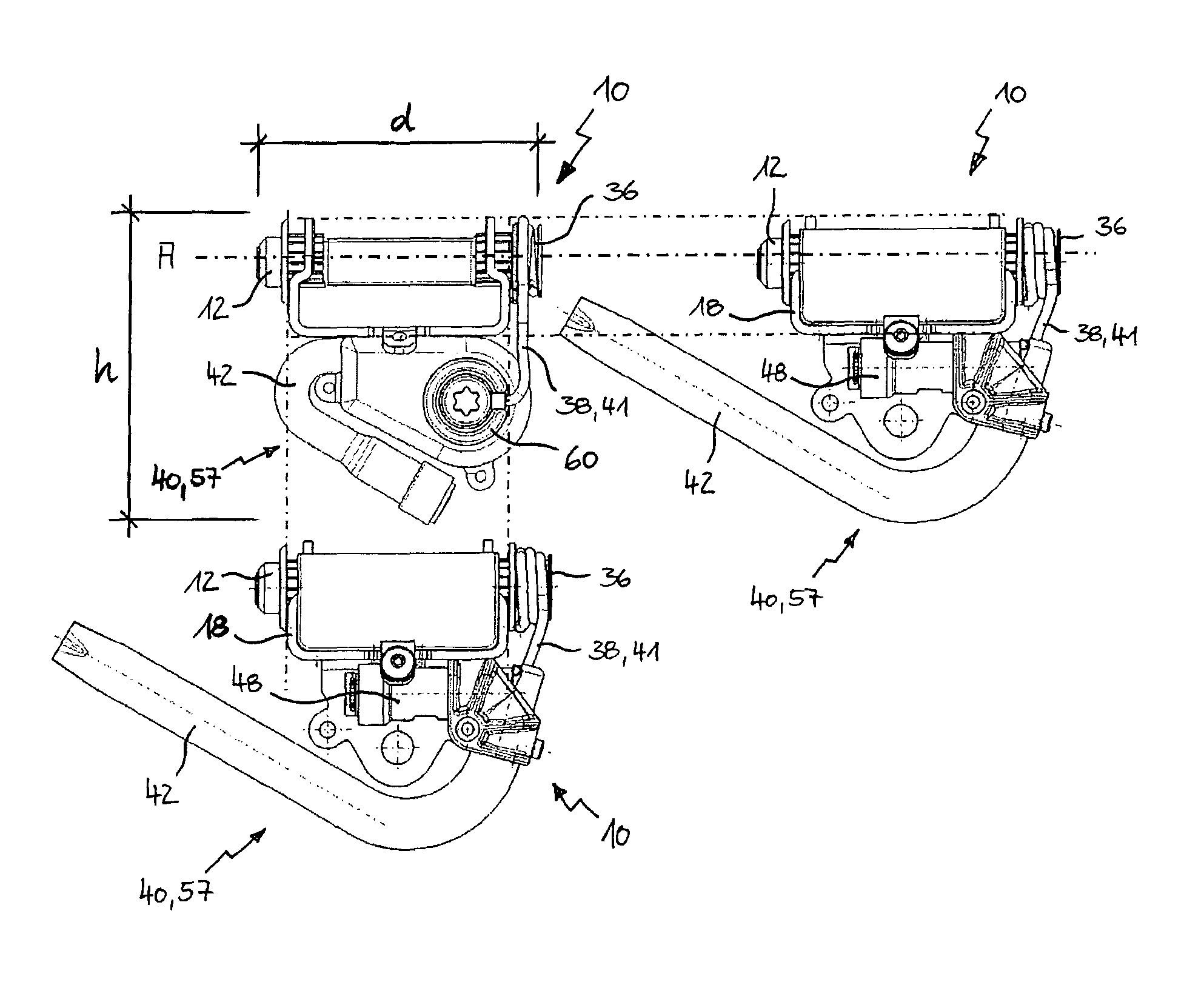 Belt tensioner for a safety belt system