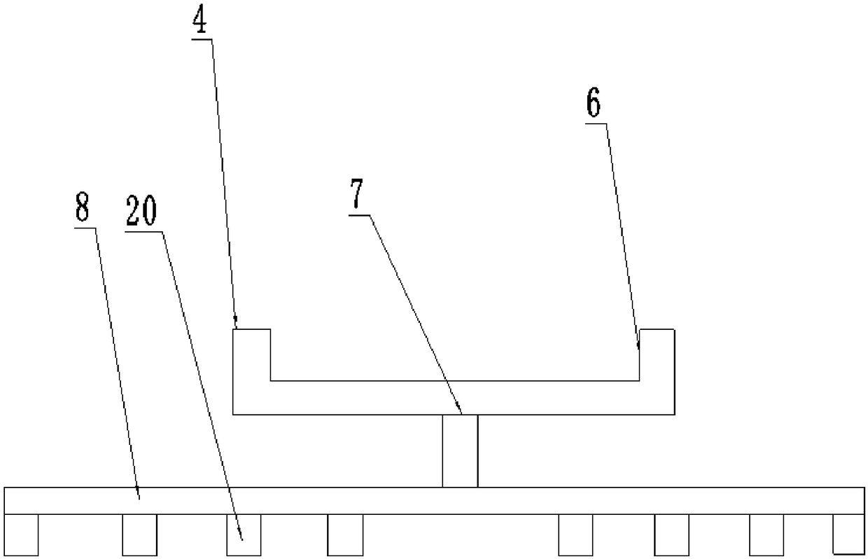 Heating and water dividing integrated device