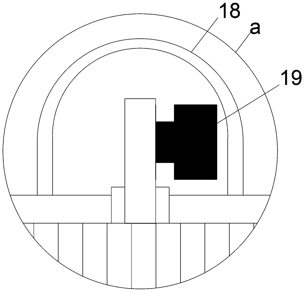 Environment-friendly type dust collection device