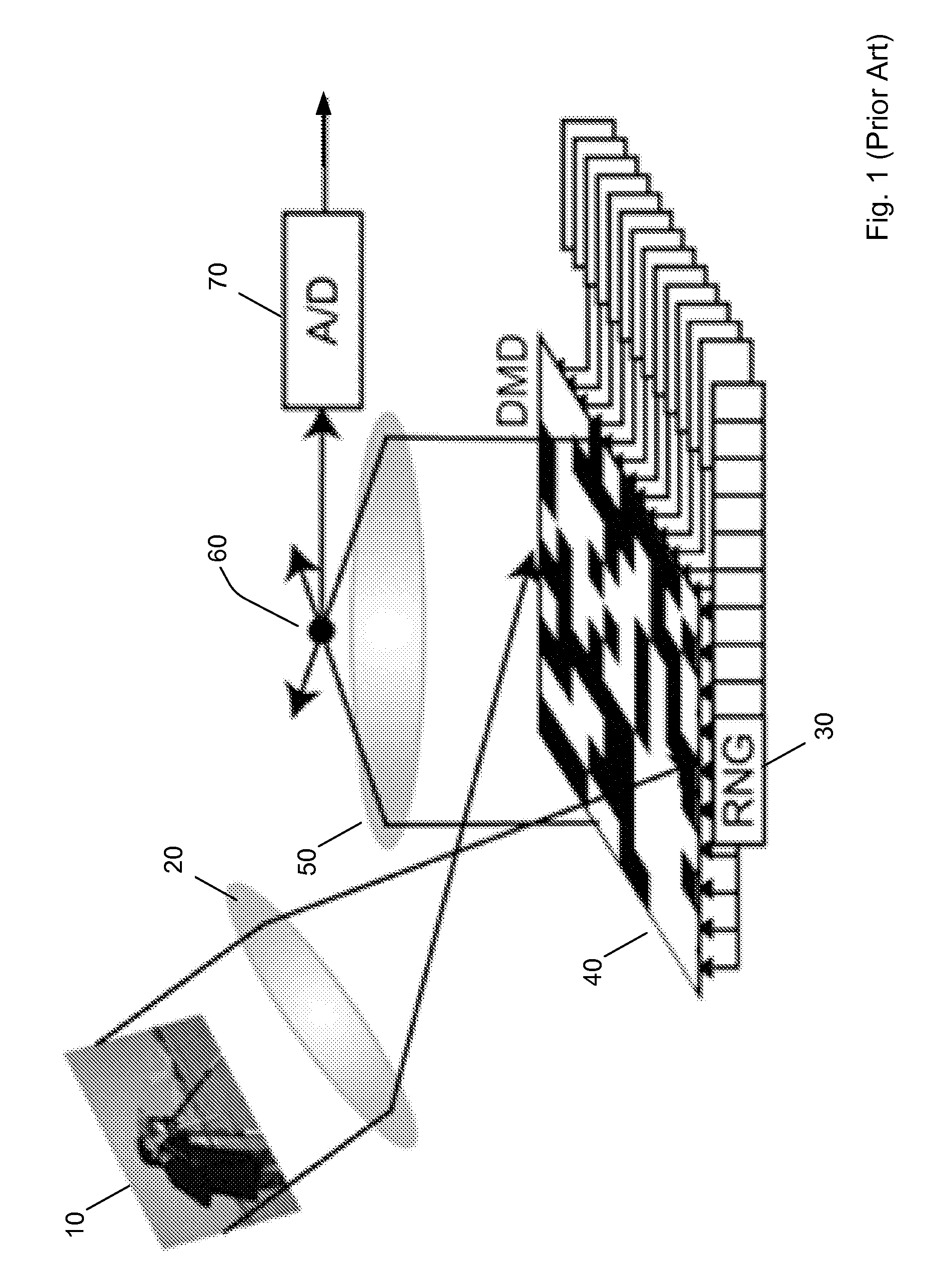 Low-Pass Filtering of Compressive Imaging Measurements to Infer Light Level Variation