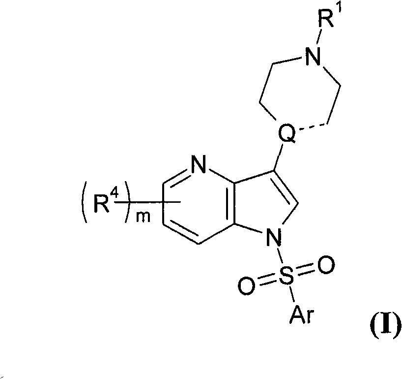 3' substituted compounds having 5-ht6 receptor affinity