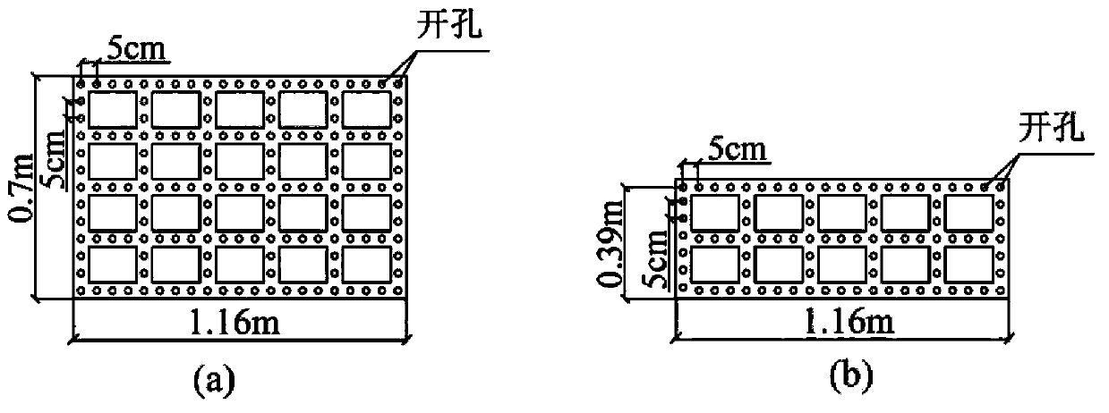 Laboratory simulation test method for researching underground water seepage obstruction caused by pile foundation