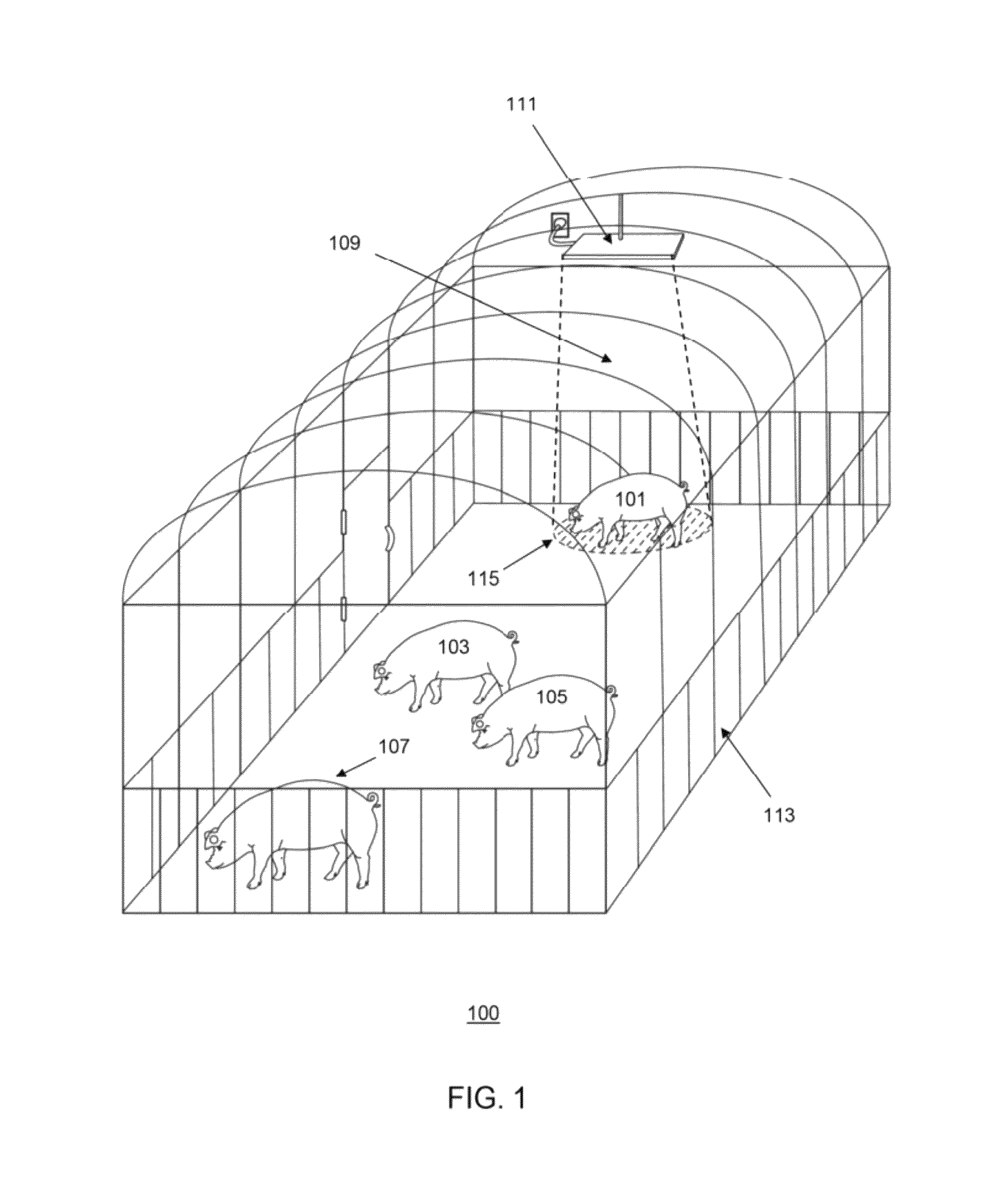 Early alert system and method for livestock disease detection