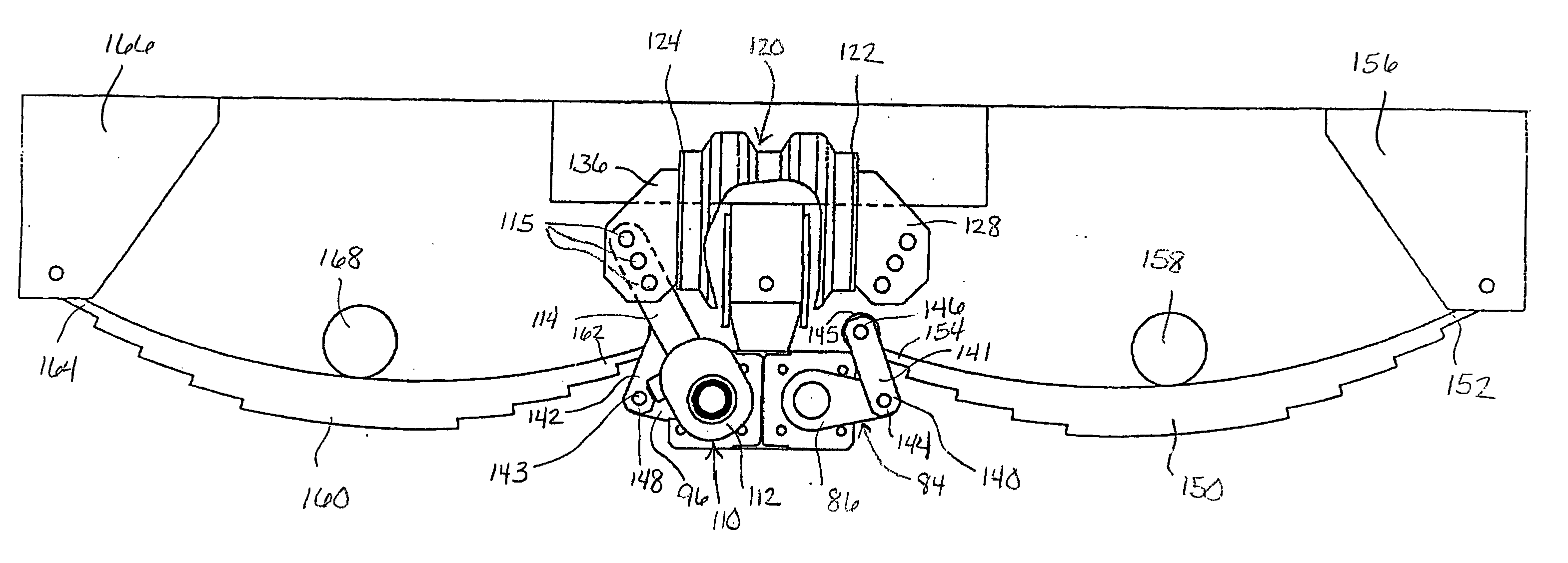 Suspension isolator equalizer