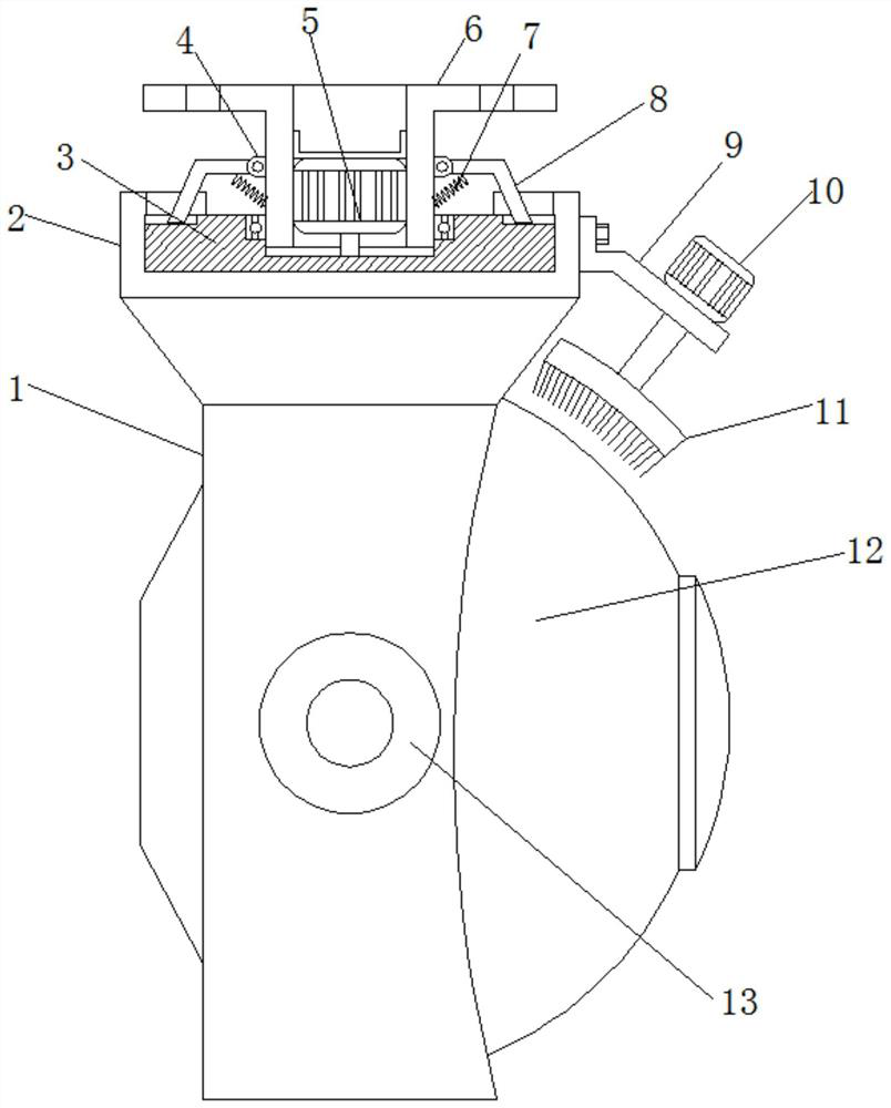 Video on-line monitoring device of power transmission line