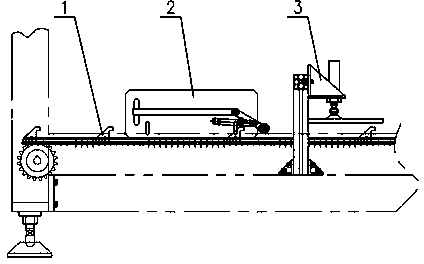 Transmission mechanism and transmission method for paper boards