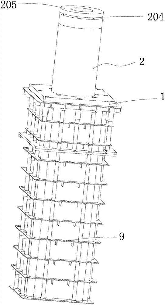 Electric lifting column