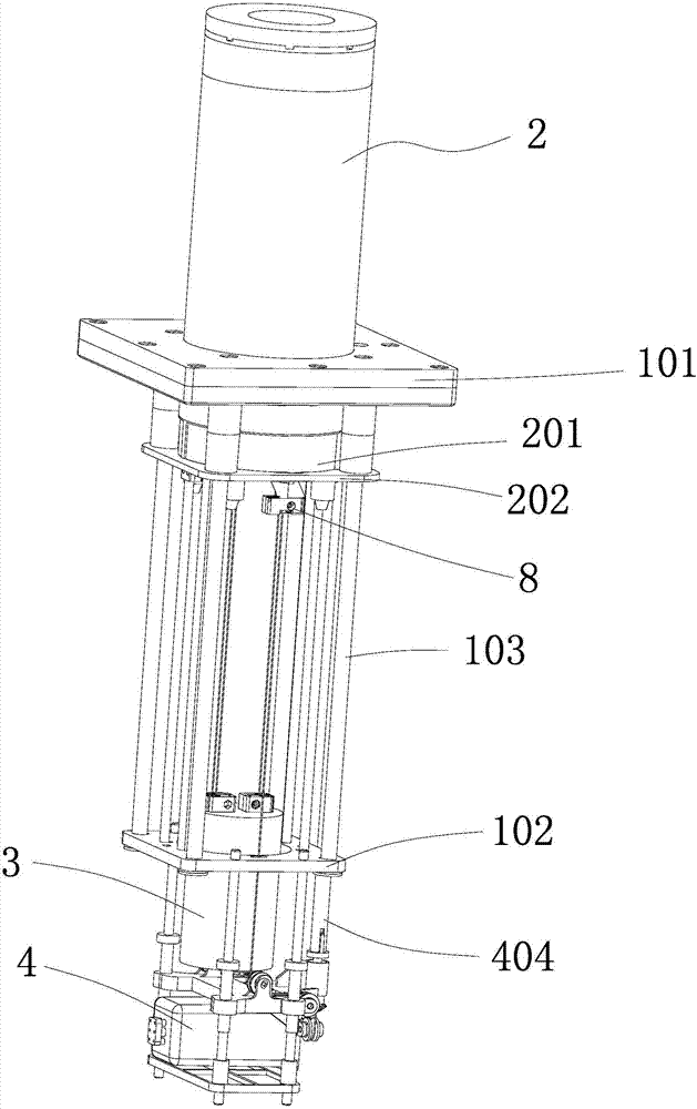 Electric lifting column