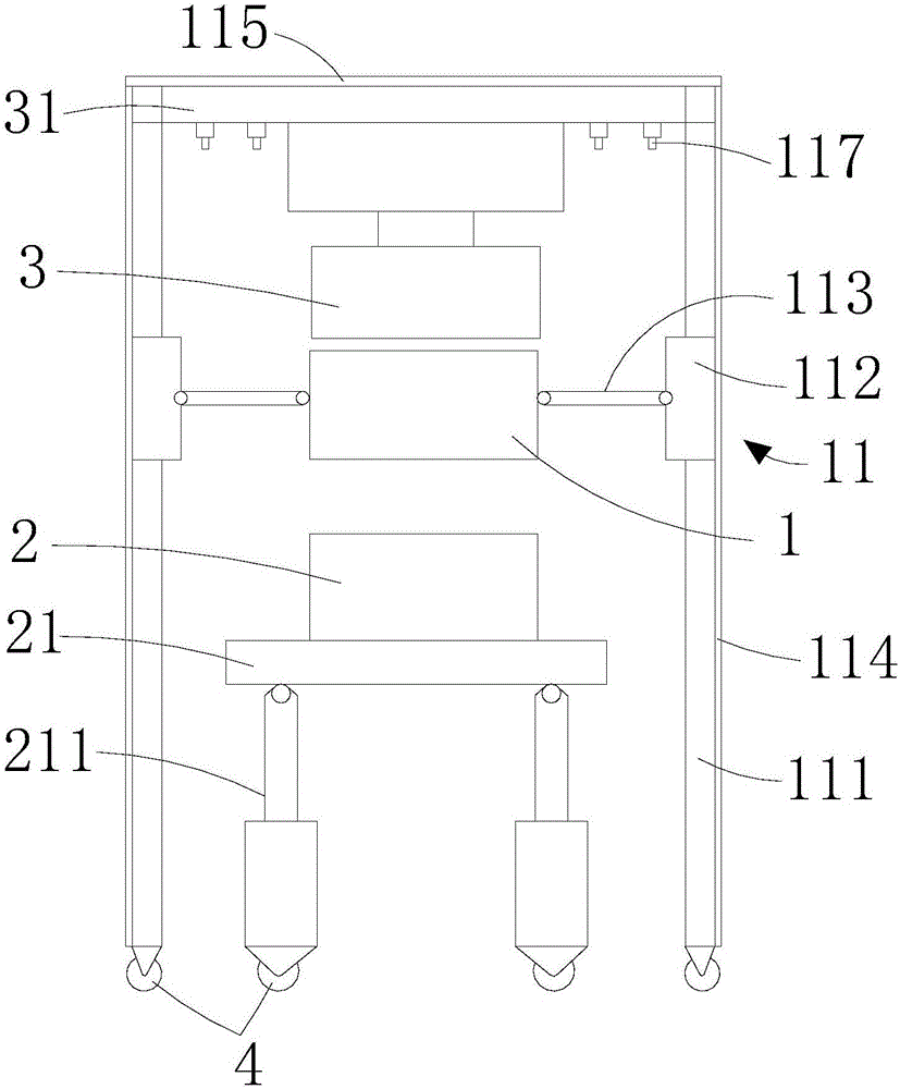 Novel efficient casting device capable of achieving easy demoulding