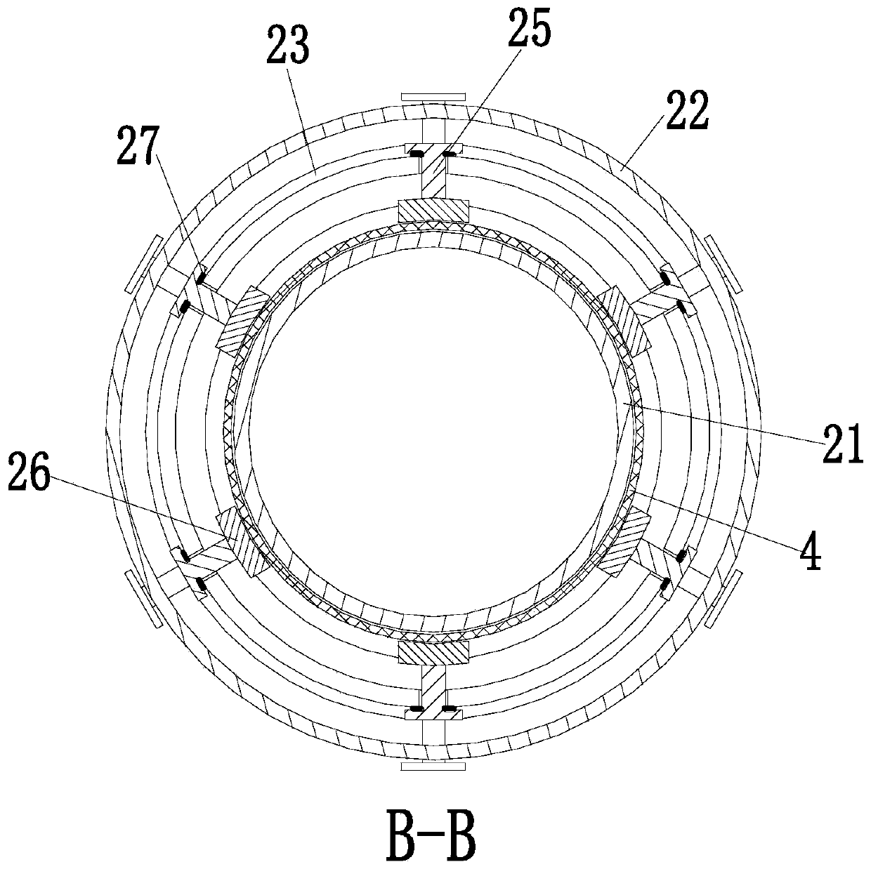 Bag-type dust remover capable of removing dust continuously