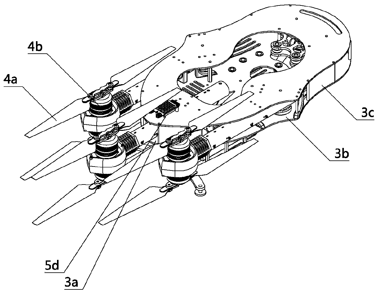 Power transmission network intelligent patrolling device based on unmanned aerial vehicle