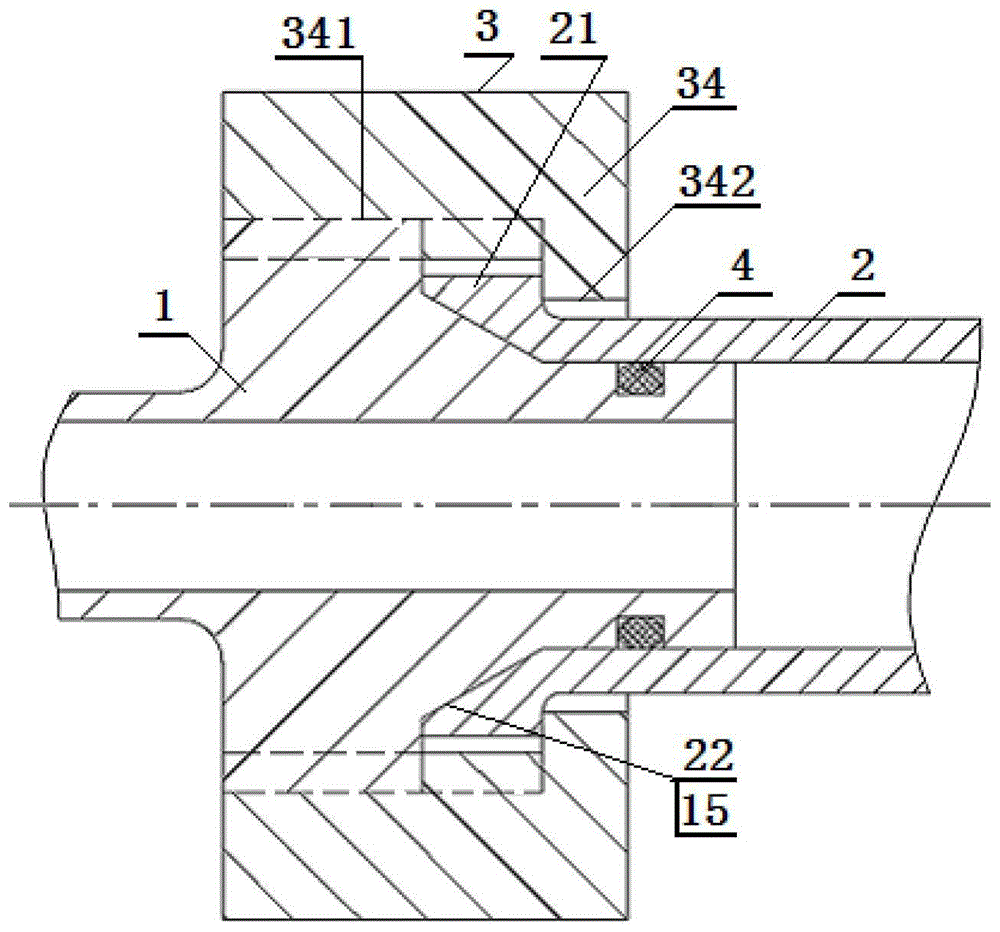 A water-cooled cable connection device