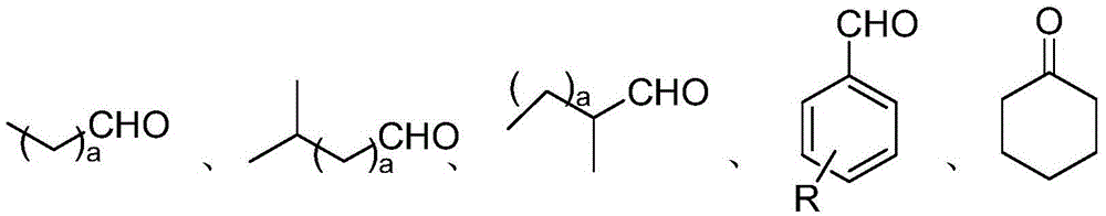 A method for preparing acetal (ketone) catalyzed by an acidic magnetic material containing -so3h