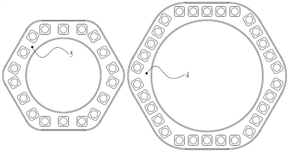 Parallel external fixator for correcting ankle biplane angle deformity