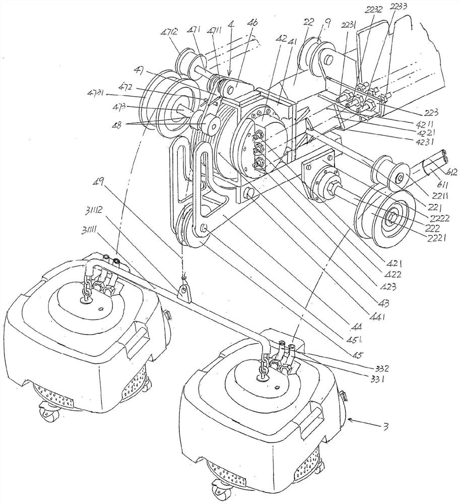 Automatic water diversion fire truck