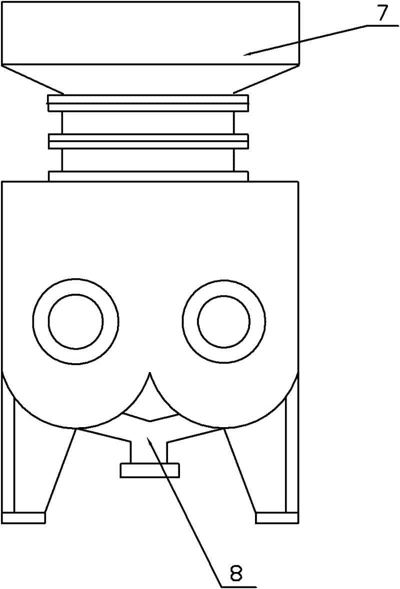 Horizontal continuous polymerization reaction kettle for producing rubber powder modified bitumen