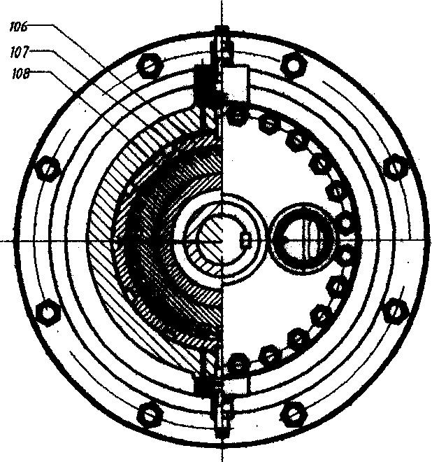 Rotary positive displacement hydraulic device and hydraulic driving type petroleum production oil pump