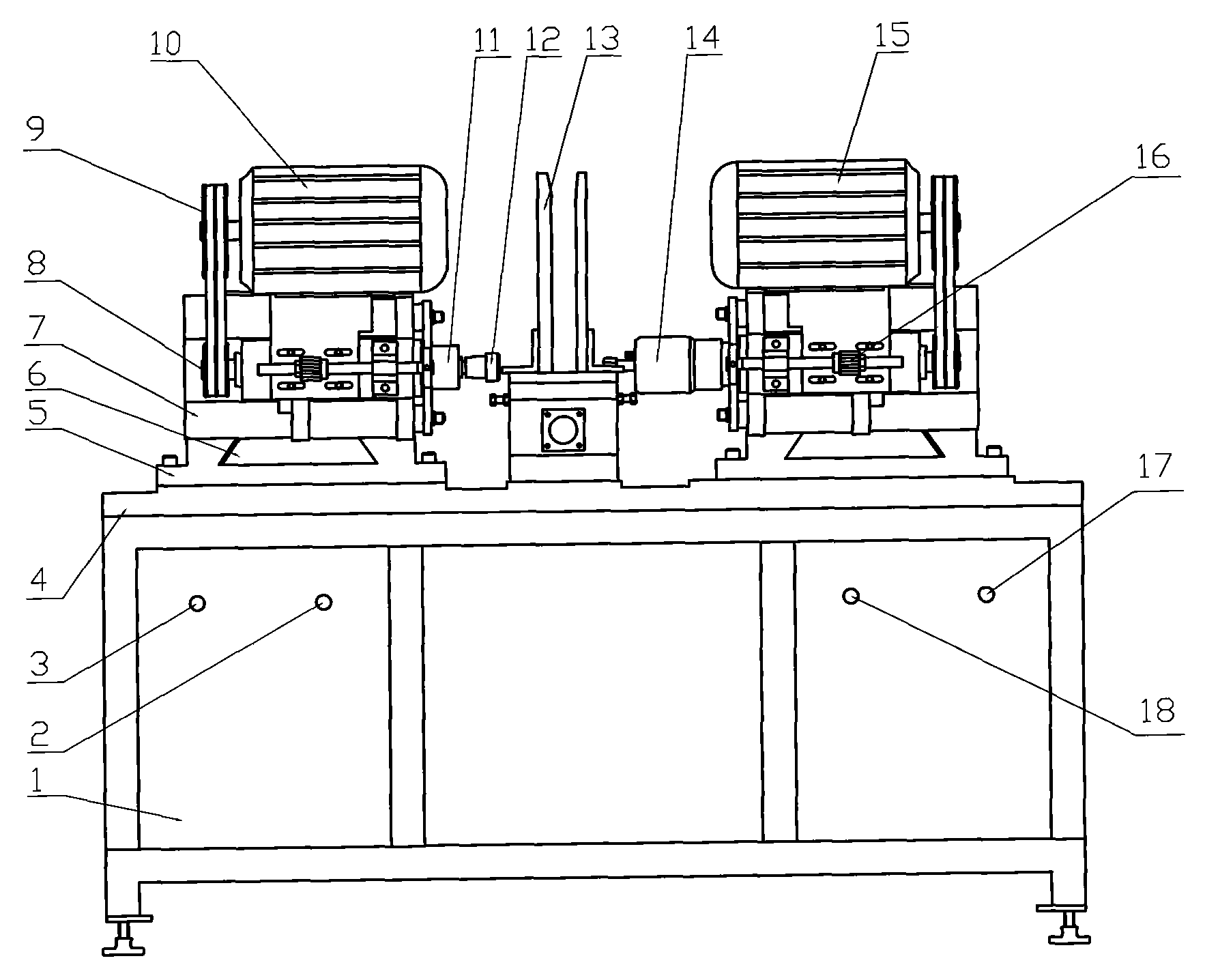 Automatic double-sided drilling machine