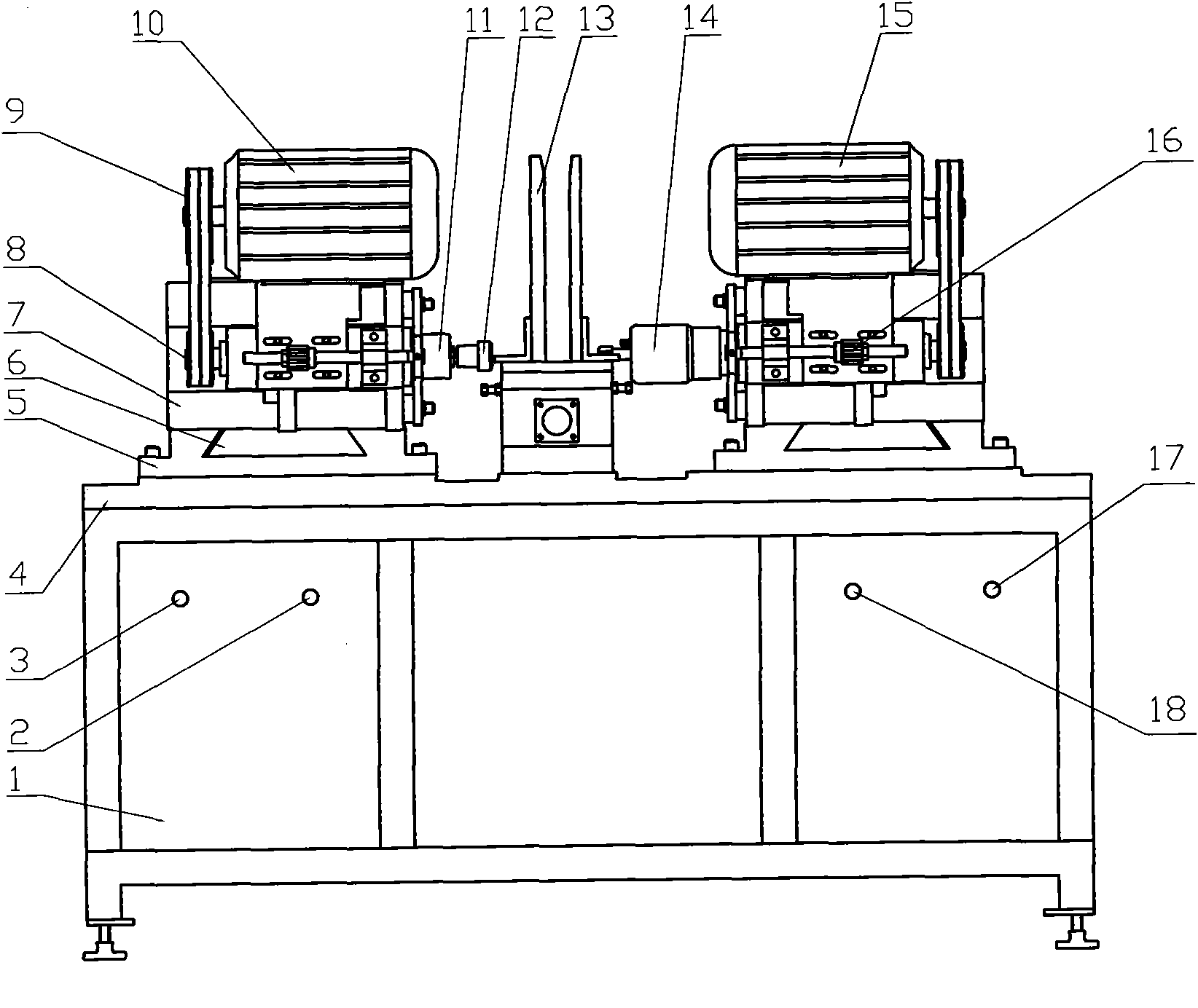 Automatic double-sided drilling machine