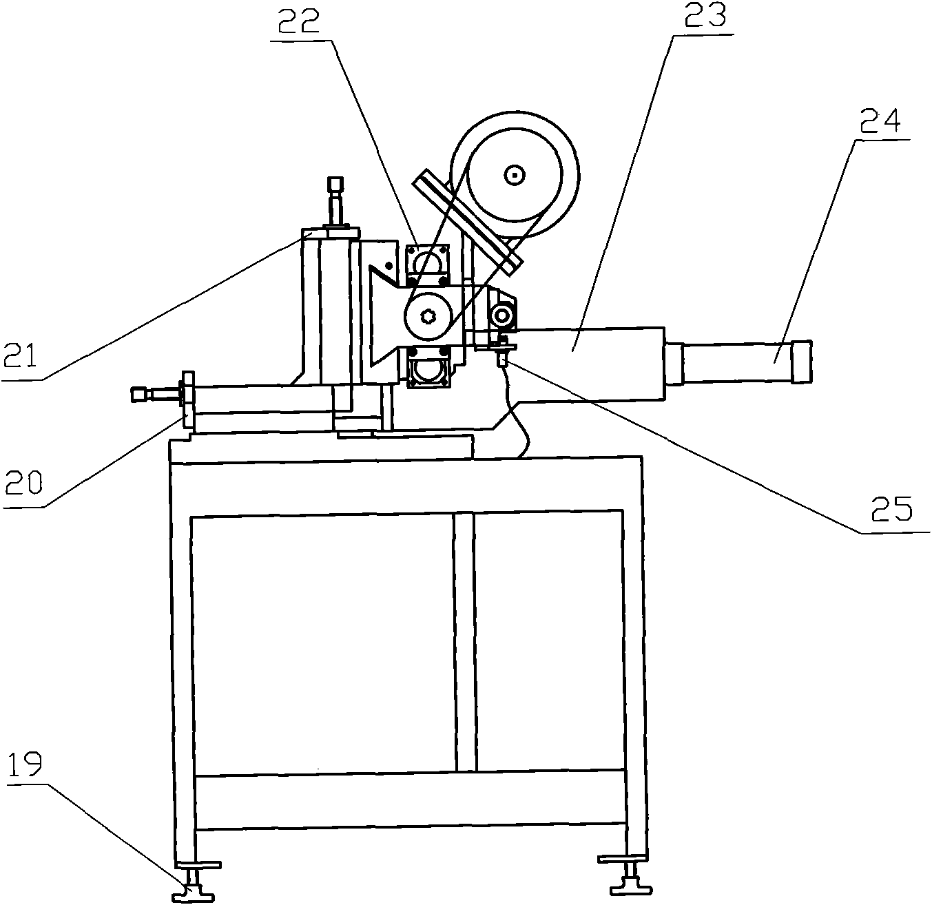 Automatic double-sided drilling machine