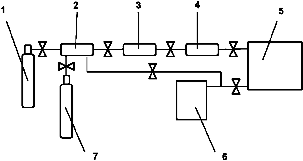 Vacuum heat treatment furnace with chemical oxygen-removing system