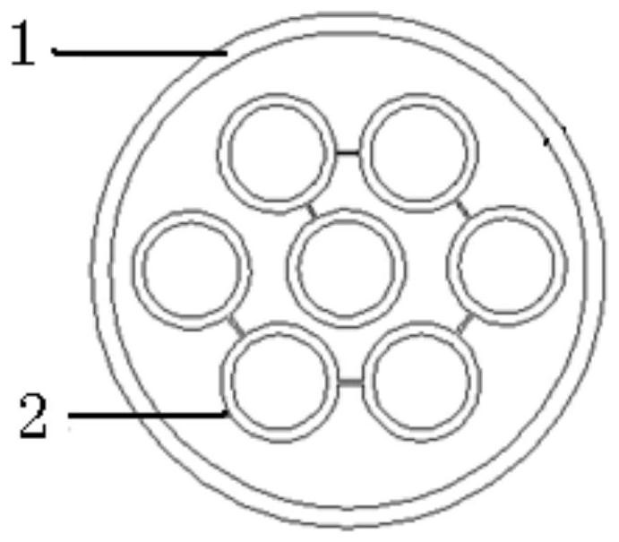 Environment-friendly intelligent home decoration wiring embedded pipe and preparation method thereof