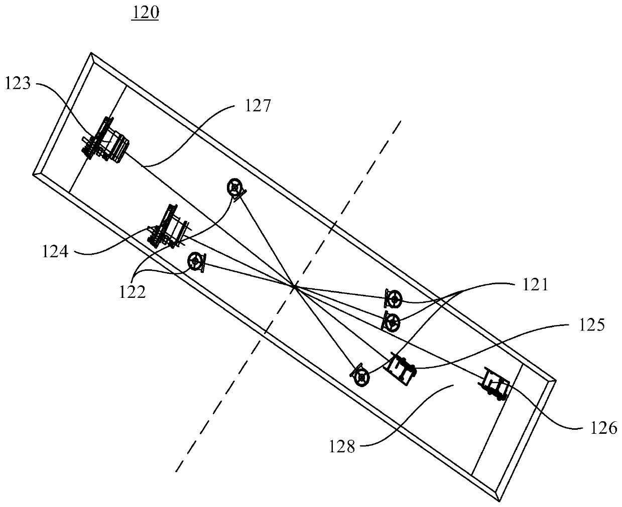 Unhulled rice sorting device and equipment