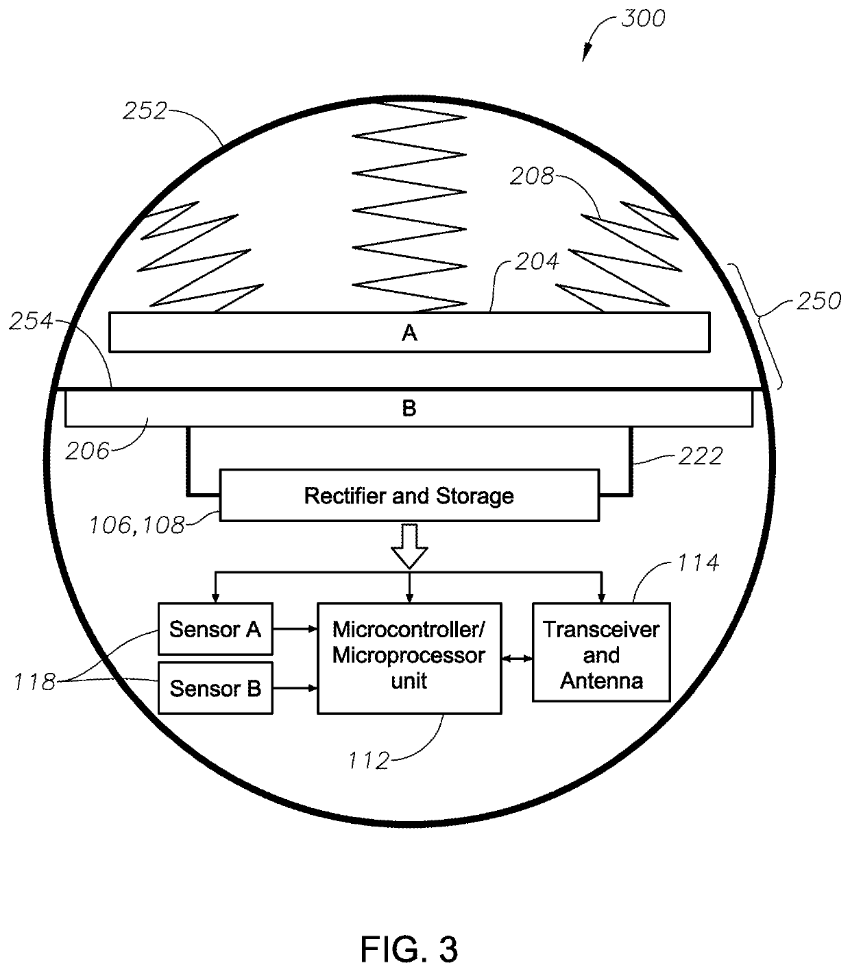 Self-Powered Miniature Mobile Sensing Device