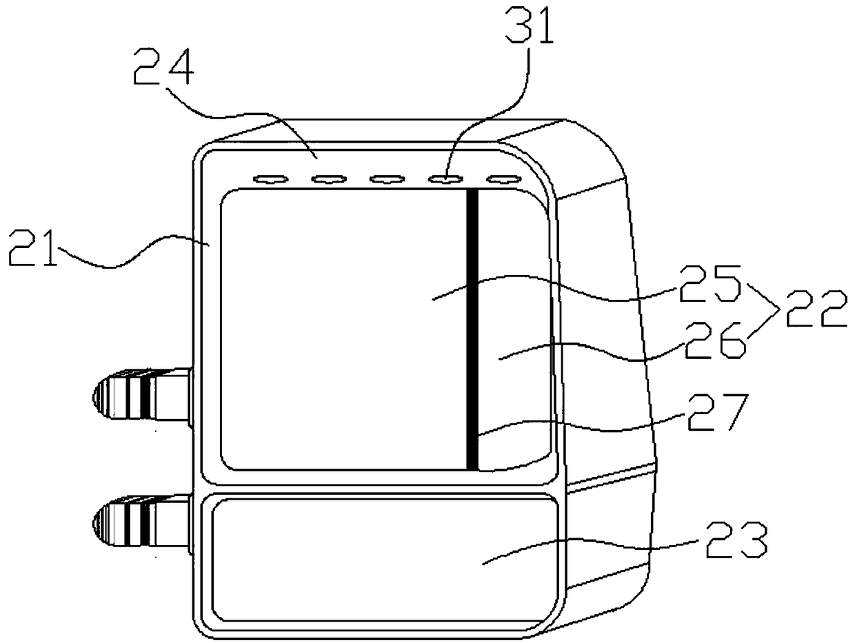 Wide-angle lens assembly of external wing mirror of pickup truck